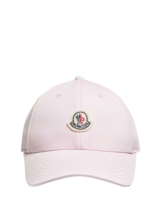 Gabardine Baseball Cap With Logo Patch