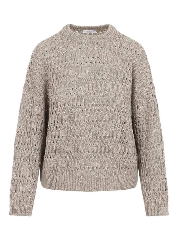 Brunello Cucinelli Pullover - Nude & Neutrals | 620bd69fbb2abd144e13d5f5ff7532bab5a13411