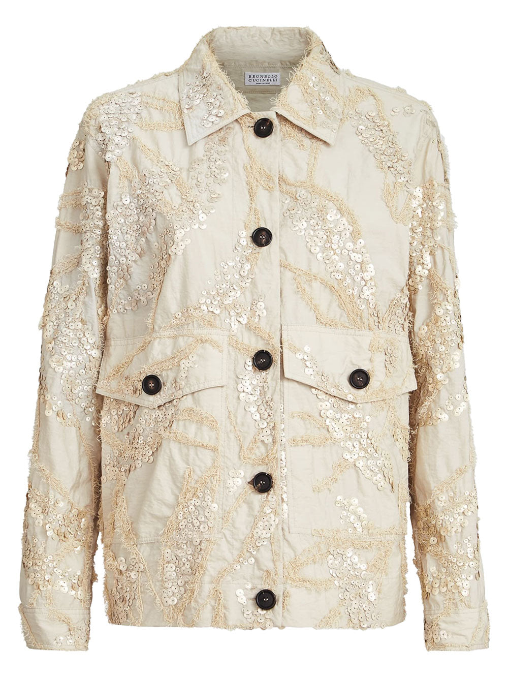 Brunello Cucinelli Shirt jackets - Nude & Neutrals | f1f0c6e809b87a417a51b0f48a374eddfca3a883