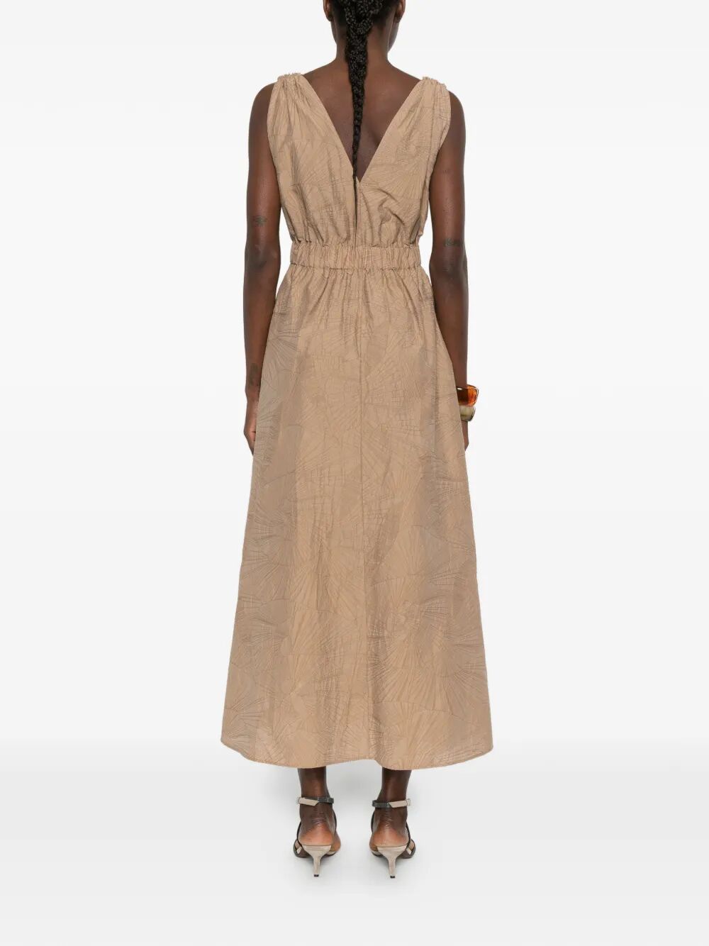 Brunello Cucinelli Midi dresses - Nude & Neutrals | 863beefadb7254ab89954cb50f1ee0f7e9f9863c