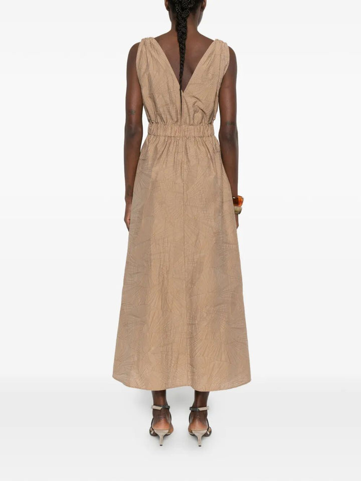 Brunello Cucinelli Midi dresses - Nude & Neutrals | 863beefadb7254ab89954cb50f1ee0f7e9f9863c