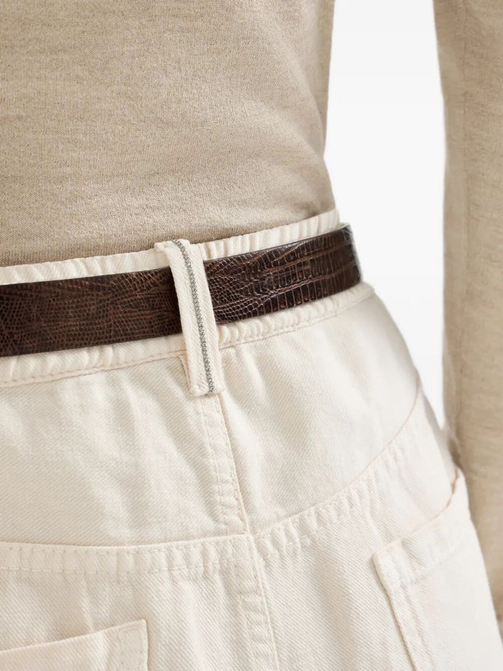 Brunello Cucinelli Wide leg - Nude & Neutrals | e1993eb05b9541b832d7bd329976d3d84f03d48f