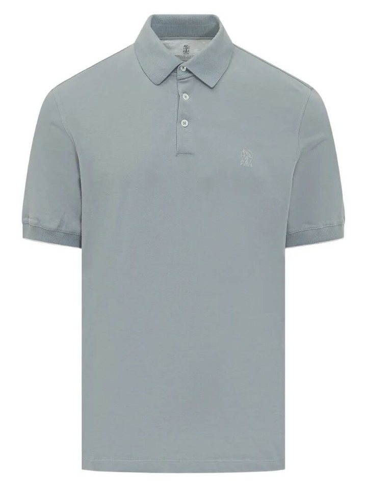 Brunello Cucinelli Polo - Blue | 4e8e4feddbe6fd87da28874acc05133da05f1792