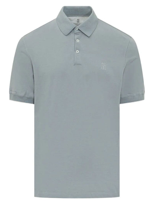Cotton PiquÉ Polo Shirt With Logo