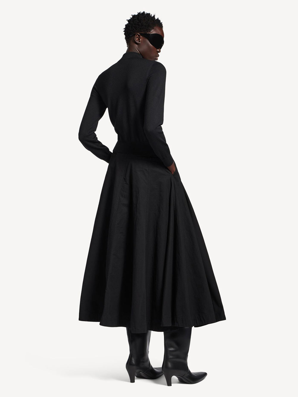 Balenciaga GONNA - Black | dfaf46699f1735f1f1dbbda30cd80b5c77b043a4