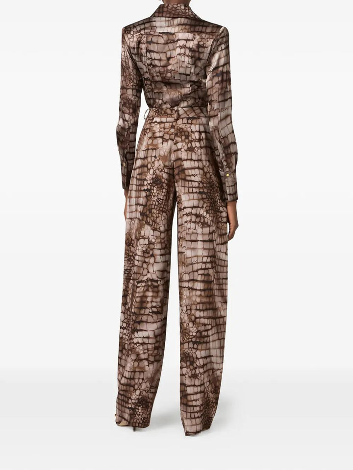 Elisabetta Franchi Print - Brown | 4d781e005bb2539b11740fce71e409e2d10c9884