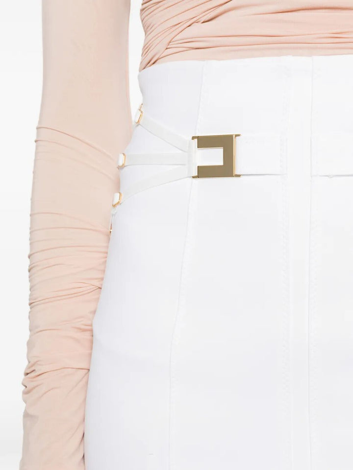 Elisabetta Franchi Mini skirts - White | 478d417c2281bc54fc5229259685005a193946a1