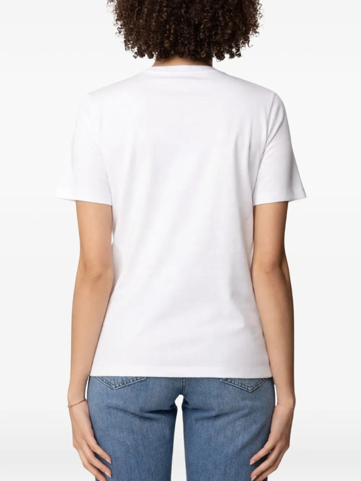 Elisabetta Franchi T-shirts - White | d80236113cf8d60457054d95e360a0f3a9003f7b