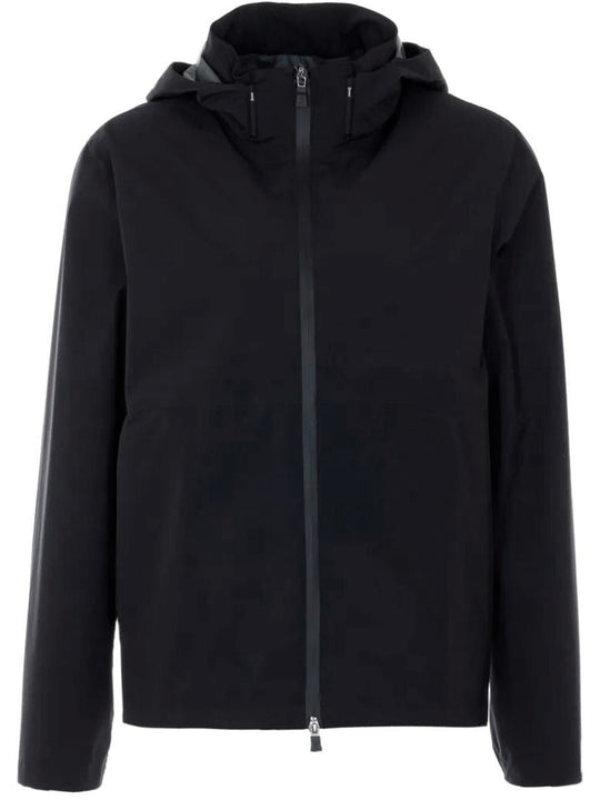 Functional Lightweight Hooded Jacket With Zip