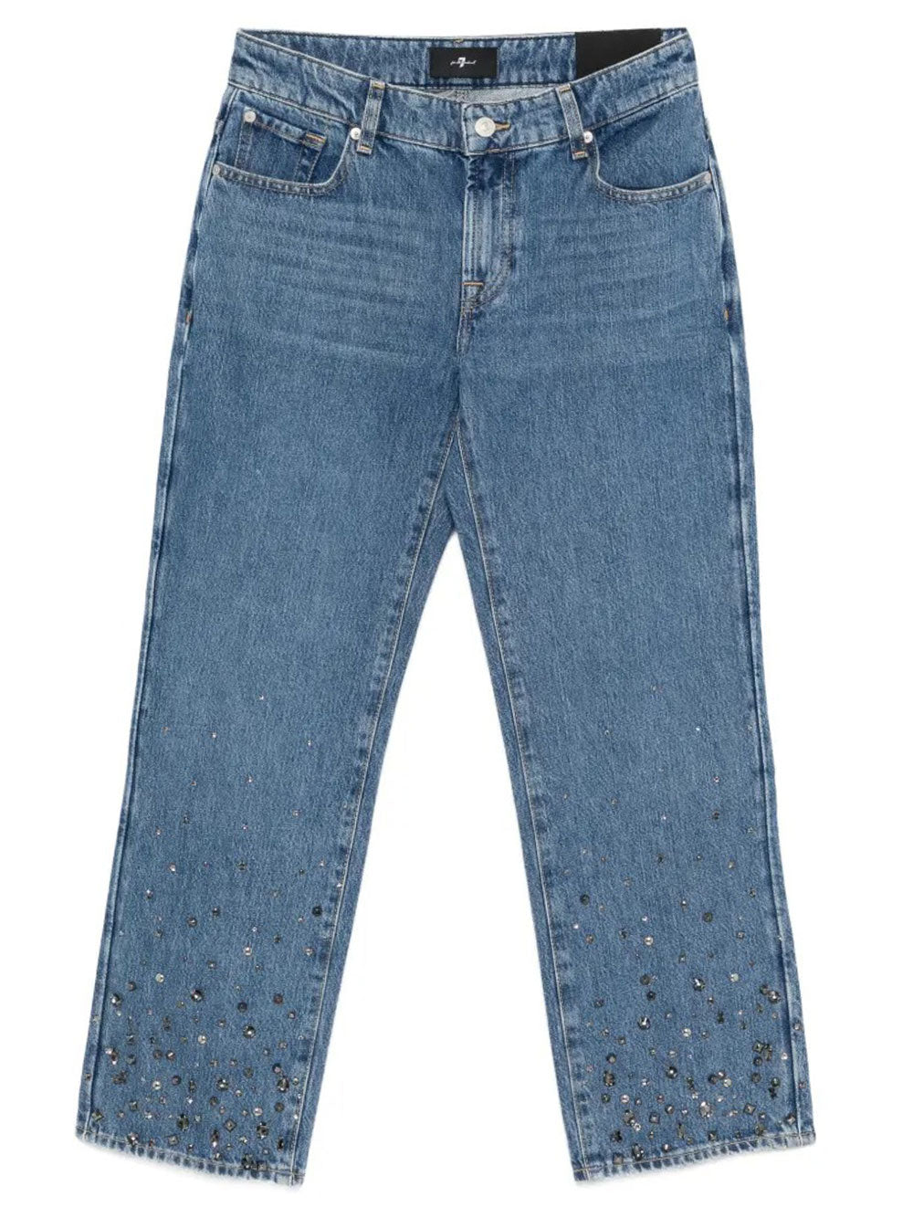 7 For All Mankind Straight leg - Blue | 4eff3231a689101fdd1636e3b7d687059bbb6ea0
