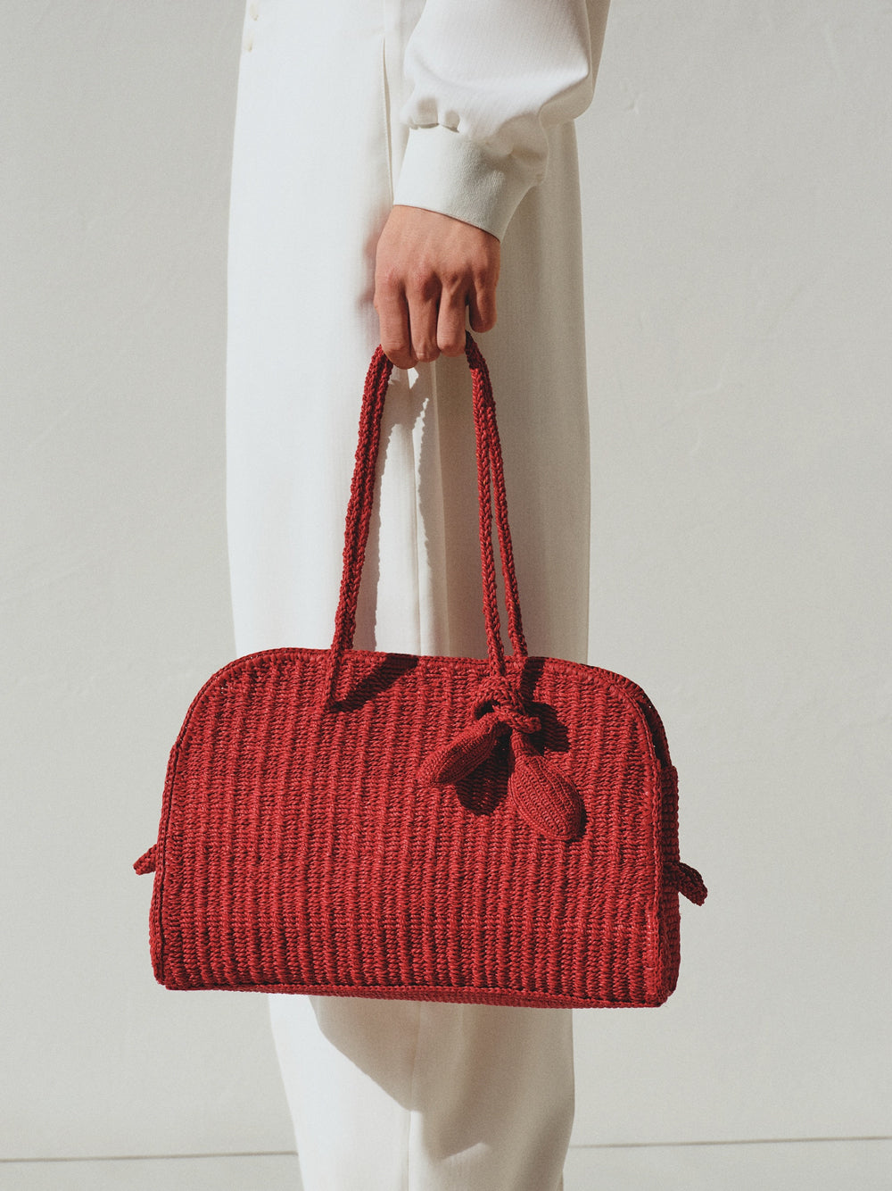 Jacquemus One Shoulder Bag - Red | 1238c7a970ac66c7e7d31e2ede5d398af7c9e233