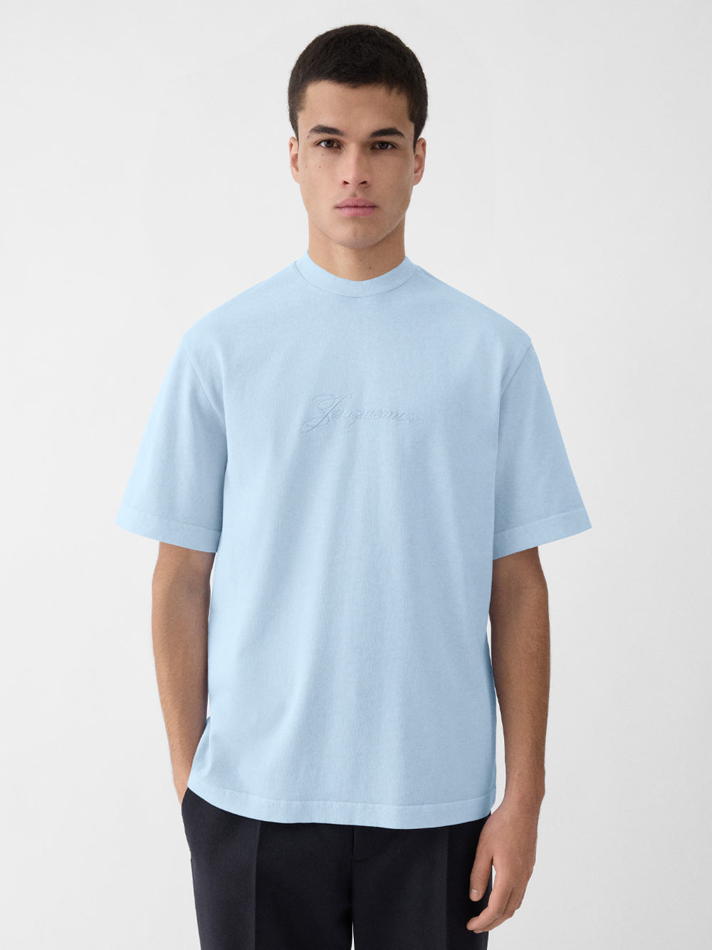 Jacquemus T-shirts - Blue | e9bdb9c23c68ddb76b5e9ad1d289fa6f063a4c45