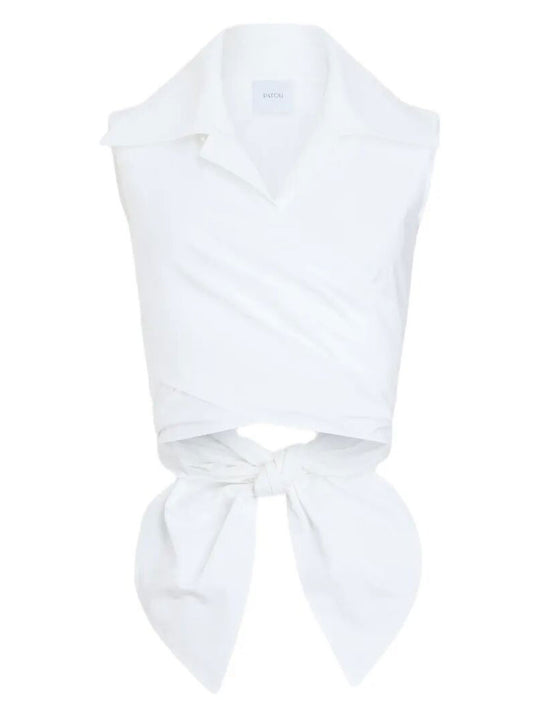 Sleeveless Draped Top