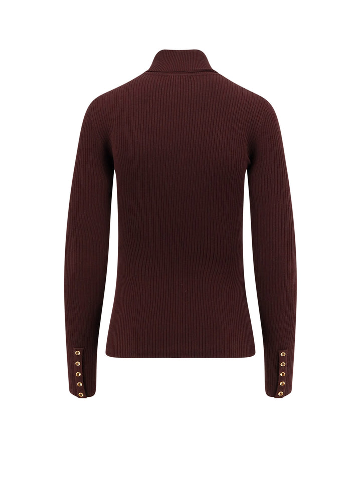 Elisabetta Franchi Sweaters - Merlot | 12823fd078044b8374e6a23d003584ff467f172c