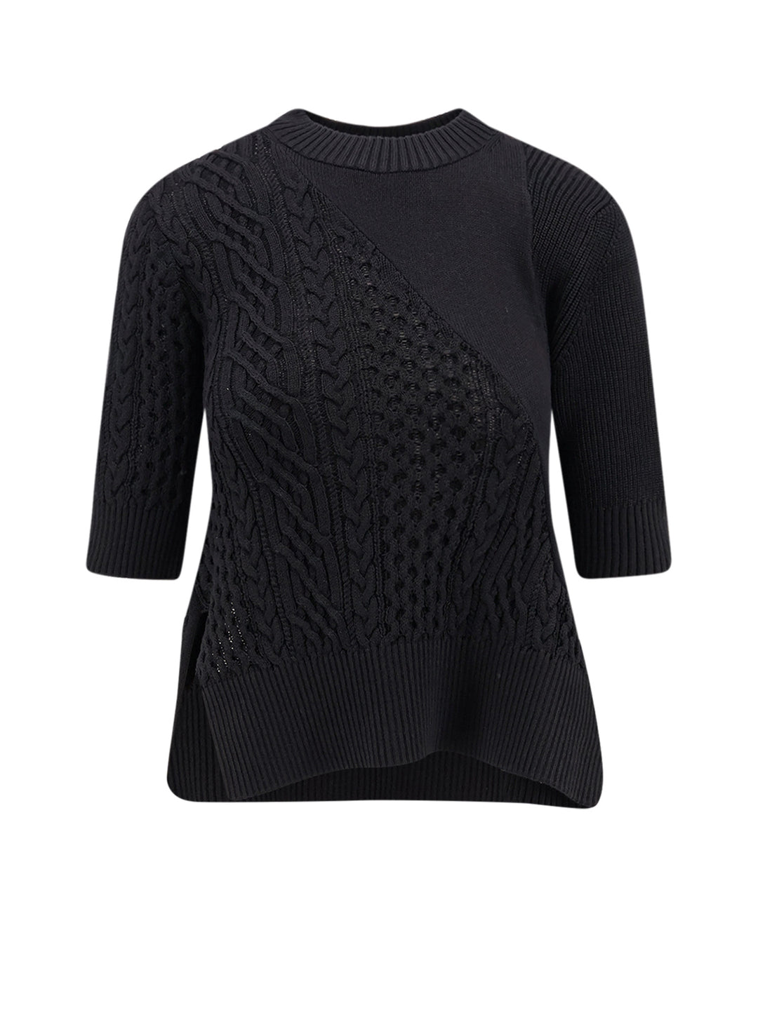 Sacai Sweaters - Blacks and greys | dcfe52cb9ba46711afe37ebd20220cbf6f51d855
