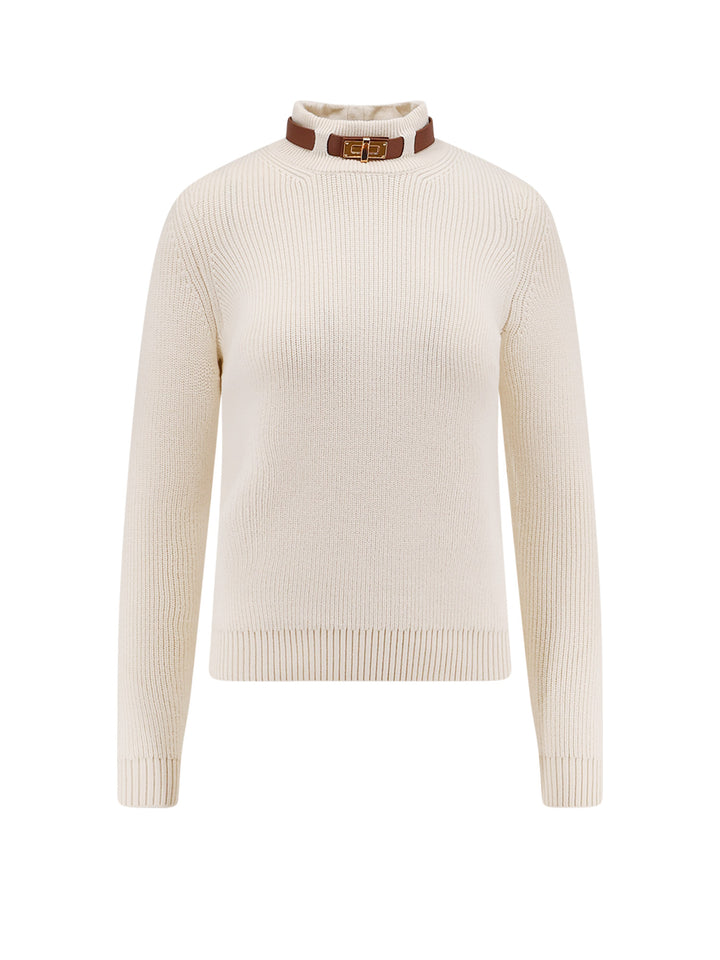 Elisabetta Franchi Sweaters - Light and natural | 097ad4a81bf31867105472c30ef845ab00878eec