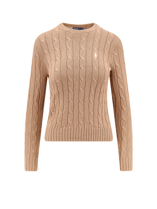 Cotton Cable Knit Sweater