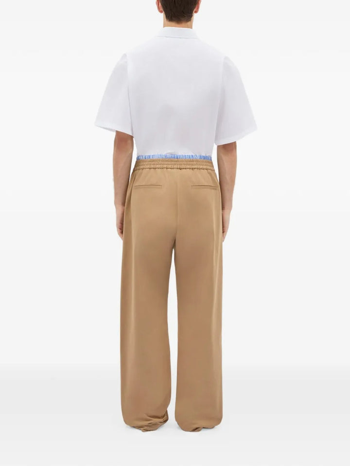 Msgm Wide leg - Nude & Neutrals | ee256cba5addaf64ca9135af2496ce655156dc56