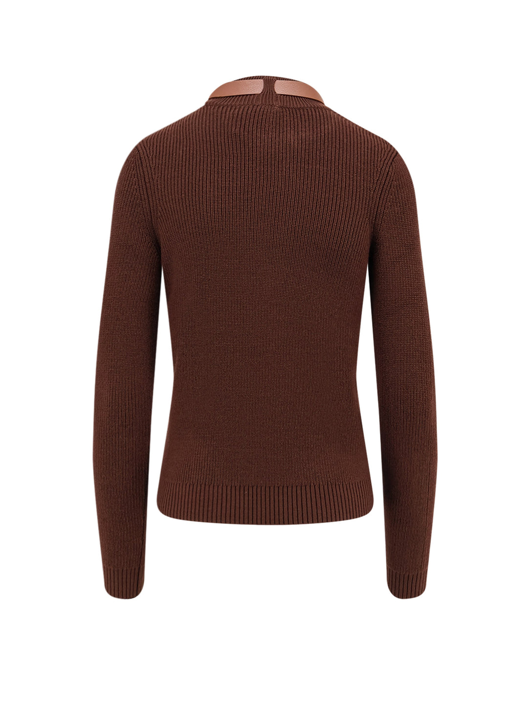 Elisabetta Franchi Sweaters - COFFEE | 2439ed15da01e40cc1aa9d55027cf906a0f7f841