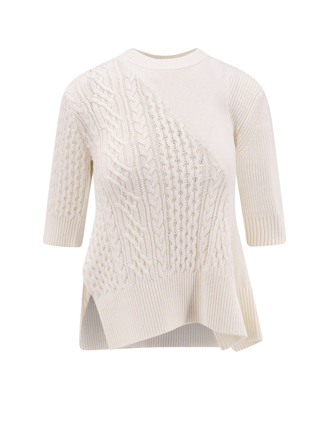 Sacai Sweaters - Light and natural | 2583e4db0cb178746aaf2e714936ea86aec88439