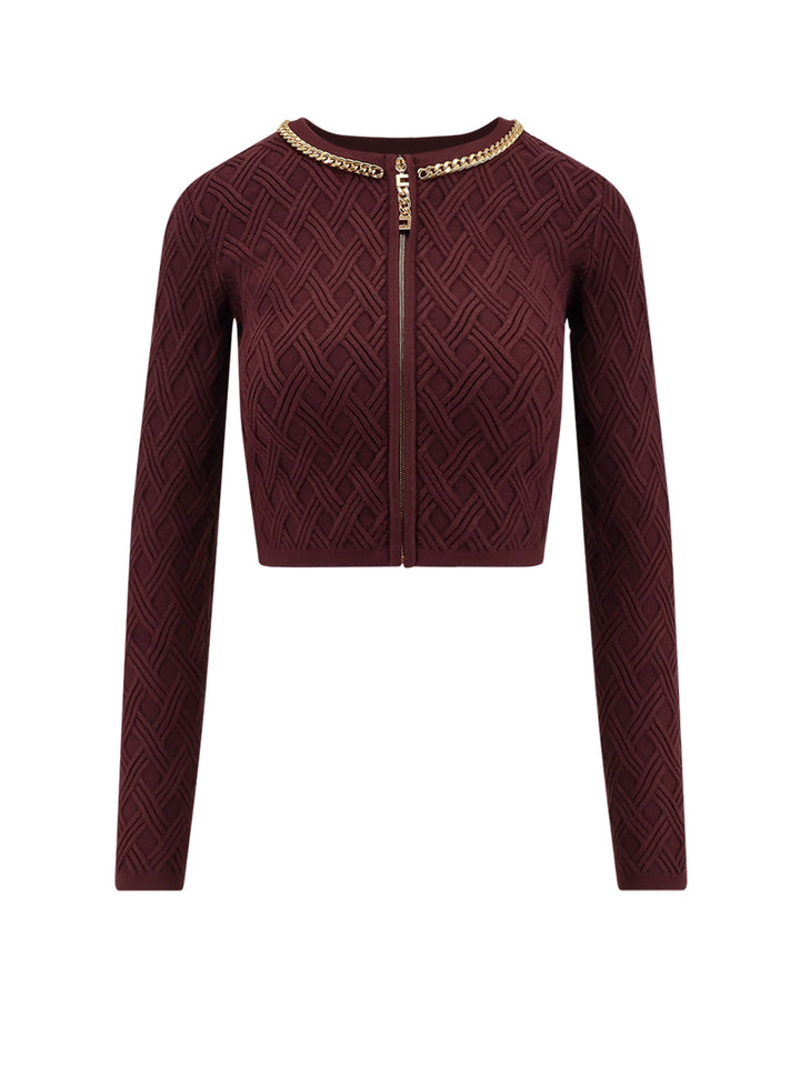 Elisabetta Franchi Sweaters - Merlot | c273f7c9529353229e41d3ab589afc761fa316ff