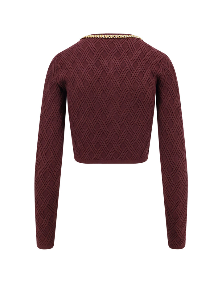Elisabetta Franchi Sweaters - Merlot | 66d44d4cd2478ae2f14780dfcb0dfbf42ef53c31