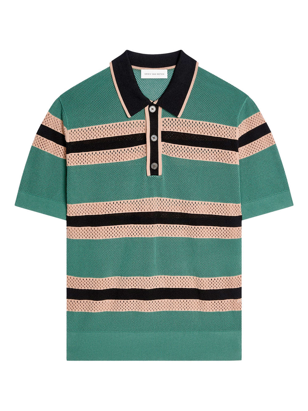 Dries Van Noten Polo - Green | 8f09335a22adad97a93067812898d94b68b3957e