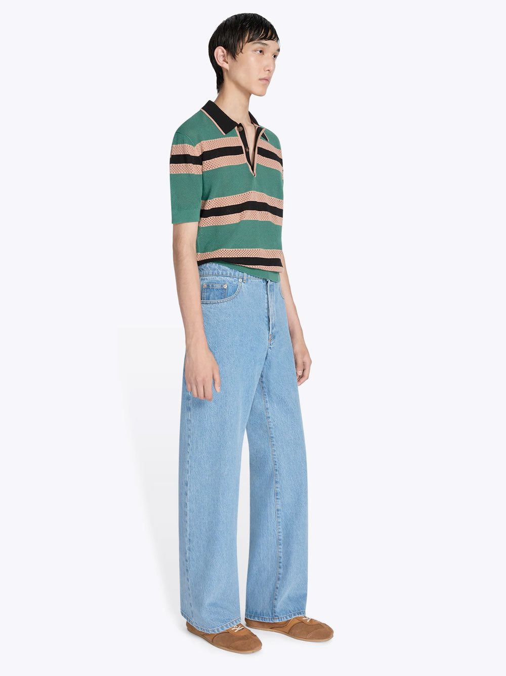 Dries Van Noten Polo - Green | 09b788e9e50f293e84ae648437c208f41da40995