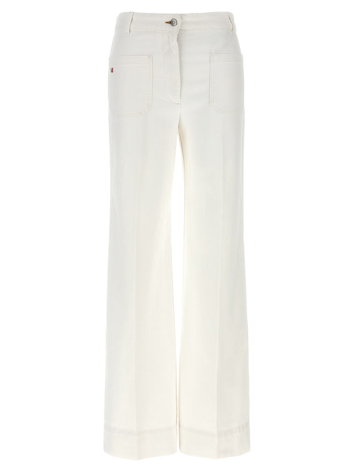 Victoria Beckham Alina Jeans - White | faa0e1a3803755f8fa791e0e5485546e29392fb6