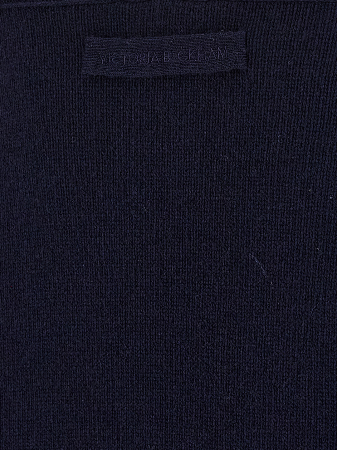 Victoria Beckham V-Neck Yoke Detail Sweaters and Cardigans - Blue | 20de5fdfd47816f28af1746e64b543ce3e97d983