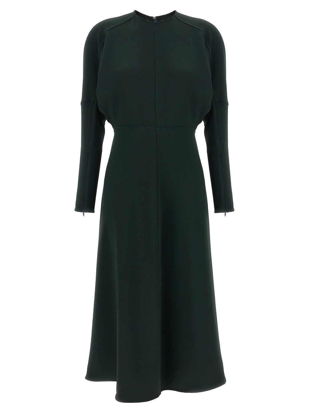 Victoria Beckham Dolman Midi Dresses - Green | d9b0379a3c220a535b1e396863ee75c5c97c9abb