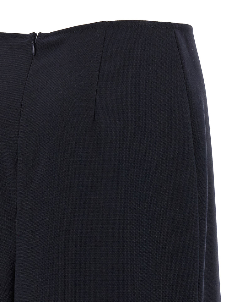 Victoria Beckham Kick Detail Skirts - Blue | 9b5de5fc627df01396a0cb909a724e97d519471b