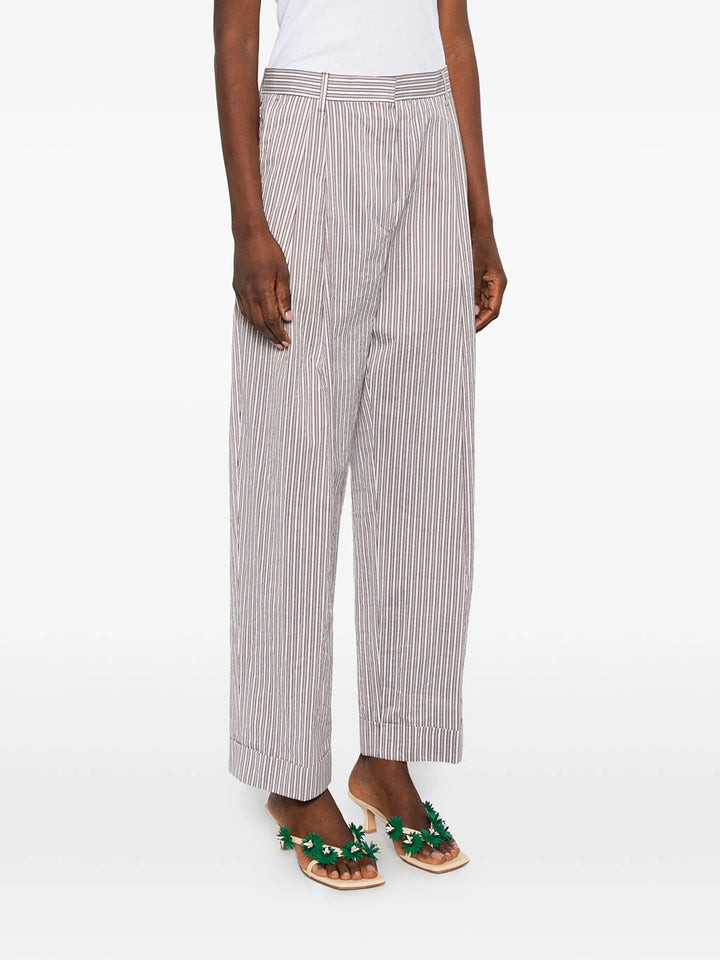 Dries Van Noten PANTALONI - Brown | cb99e0c153db1403f90fec7c548b07a6a353ab1e