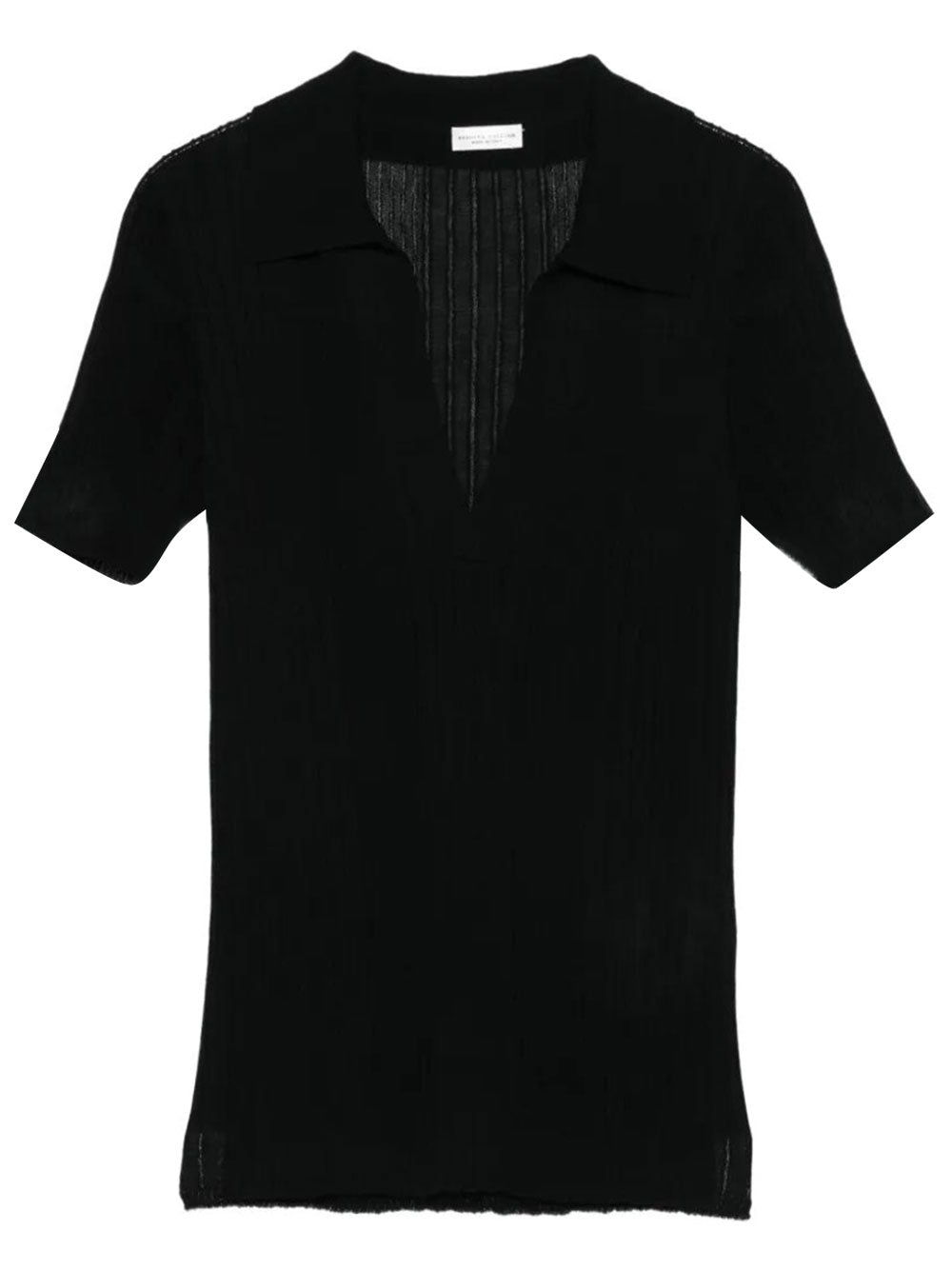 Roberto Collina Polo - Black | a0c7cc4db3f47ebdff5c81d91b66d267f6e9a36f