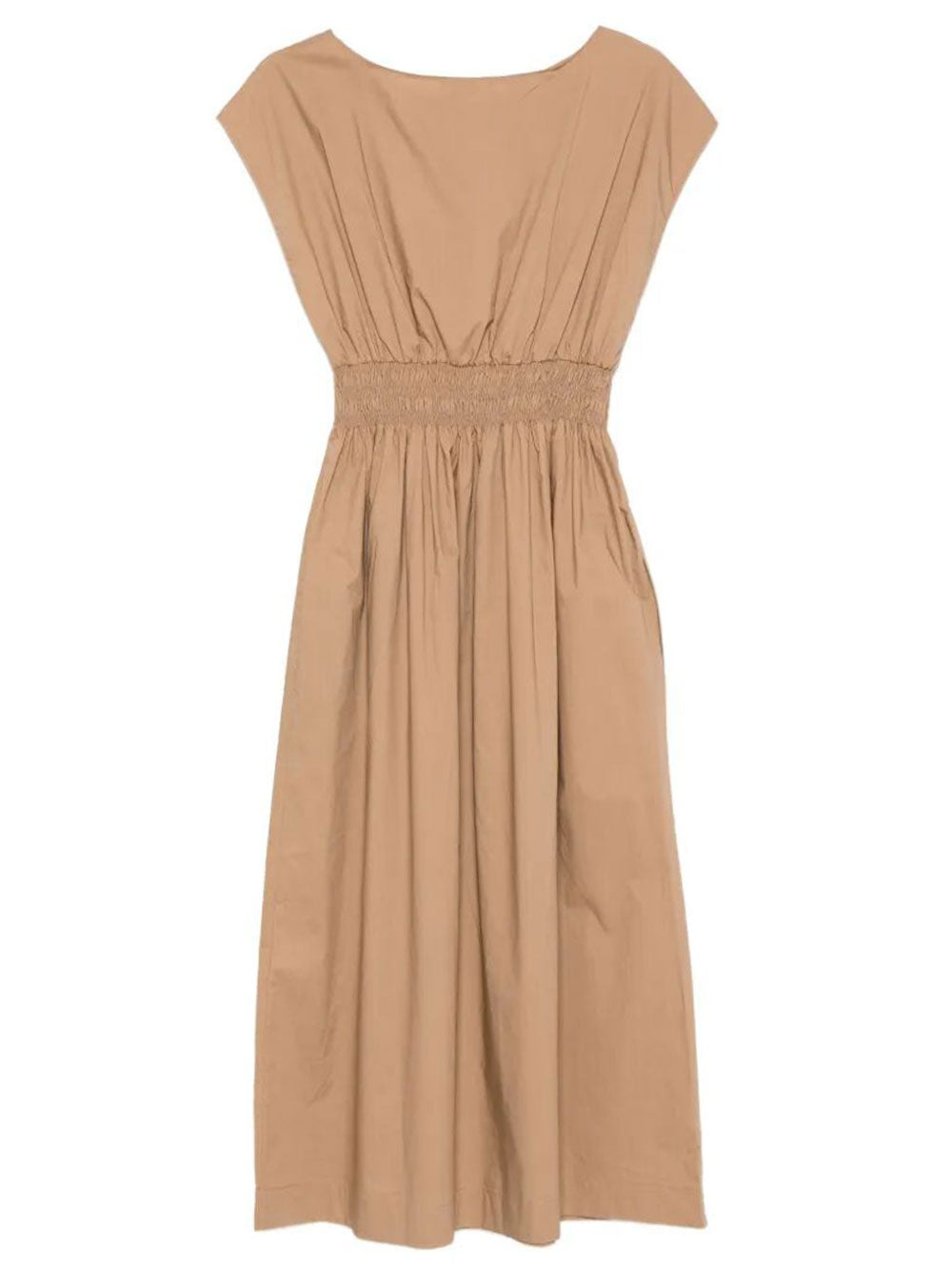 Roberto Collina Midi dresses - Brown | d0ead88ff0aea0f608fb217fabcc8973b581d2dc