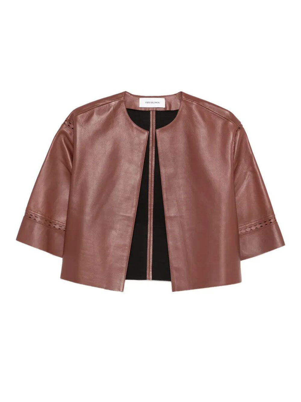 Yves Salomon Leather - Red | 9d1eafedf5cc7413a1c0c25df0e250481c16e65c