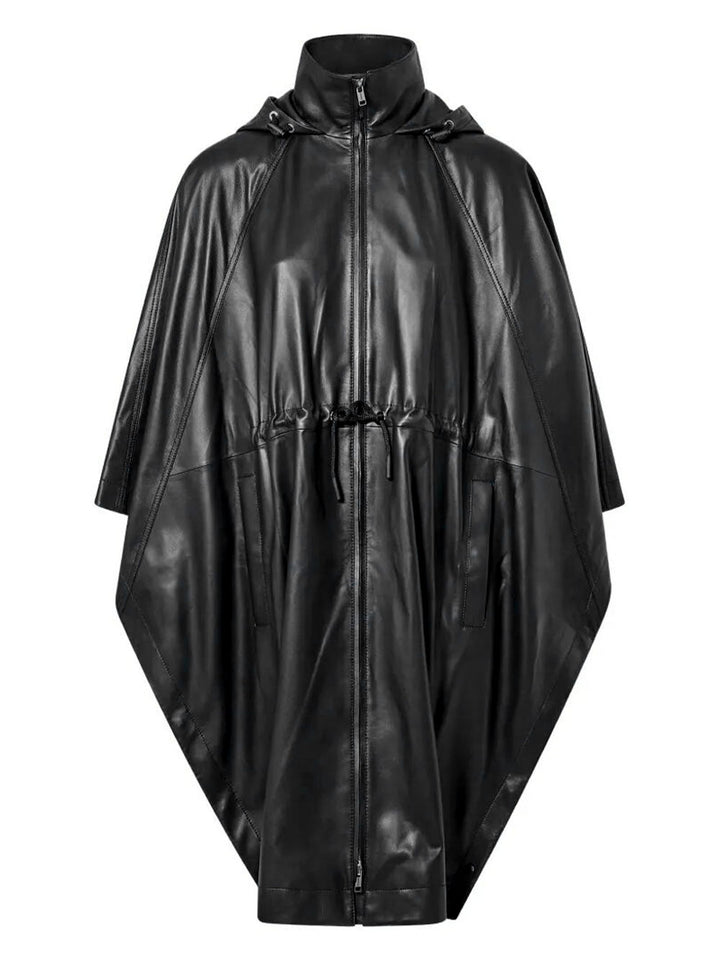 Yves Salomon Cape - Black | 0a370b9c508cb4c037848e1b5ee0ed639d920824