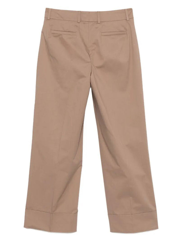 Incotex Wide leg - Brown | 88dcd60667847eef2dd1a41b6577833cdb471b54
