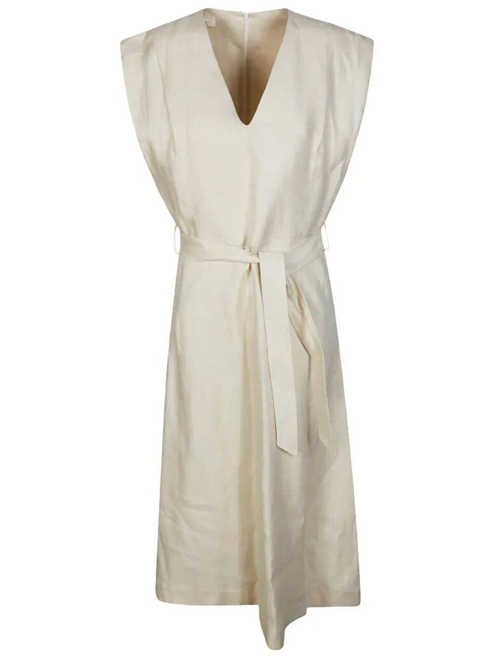 Incotex Midi dresses - Nude & Neutrals | f4bfa1defc7913e51f7c8365ac9a5f73b6c4fc58