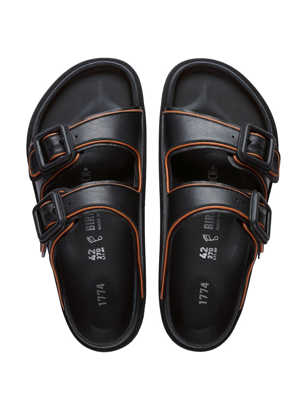 Birkenstock 1774 Sandals - Black | ebbddd5cd1c3cb4098fb690bb6342de65ec7f617