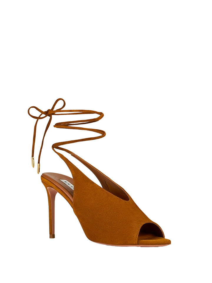 Aquazzura Sandals - Brown | 502a542a3acf2065cfd0f6ef52a5af7770946b79