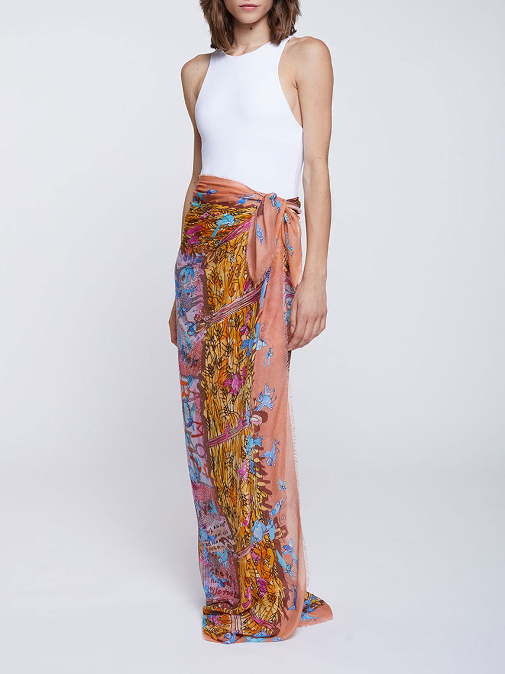 Faliero Sarti Scarves - Multicolour | 33acca05fafc756d4c0f19e8a0484f1872d6680f