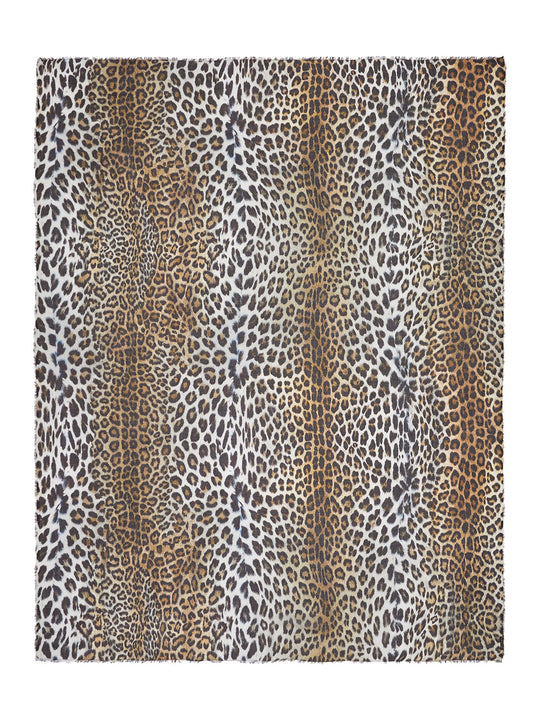 Maculata Animalier Print Stole