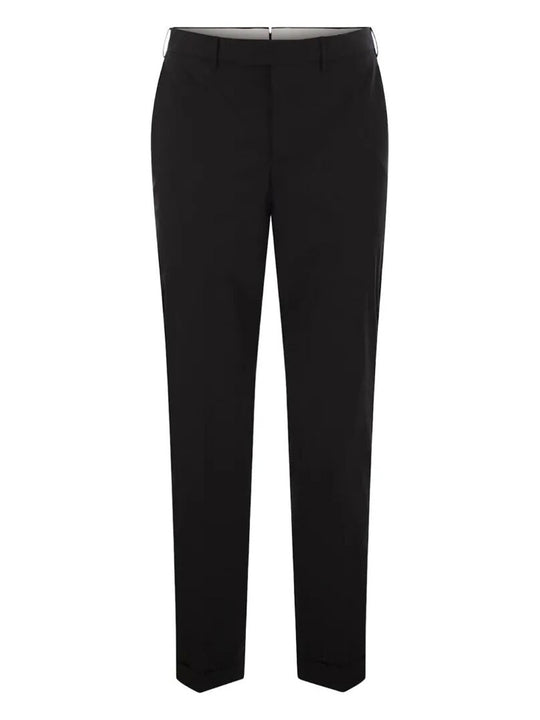 Master Super Slim Stretch Gabardine Trousers