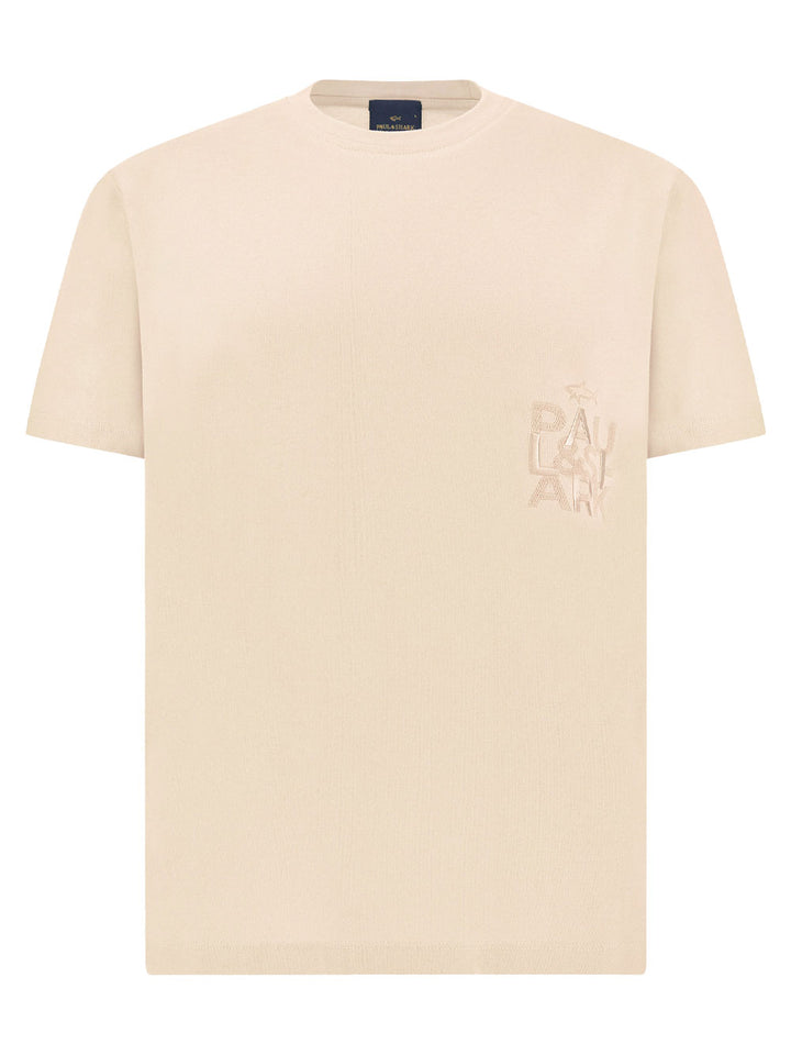 Paul & Shark T-shirts - Nude & Neutrals | 05e4b512611844f83e65f01a2e07ce2a386cba31