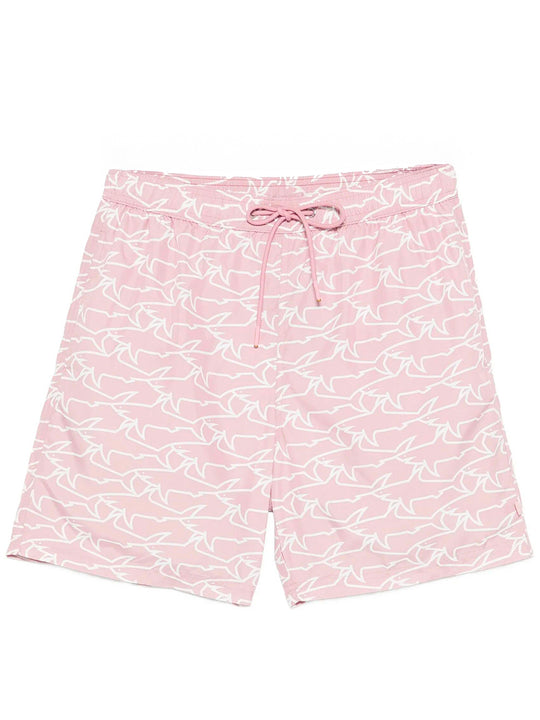 Swimwear Portofino With Iconic Sharks Waves Print