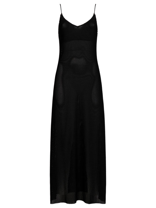 Long Crochet Sheath Dress