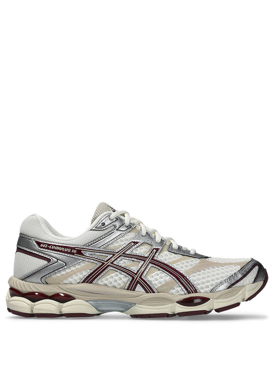Gel-Cumulus 16 Mesh And Glossy Synthetic Leather Sneakers