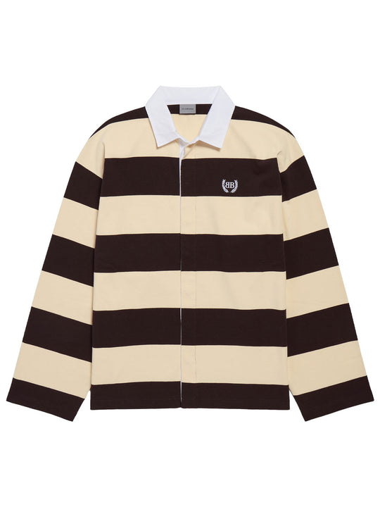 Big Stripes Jersey Polo Shirt