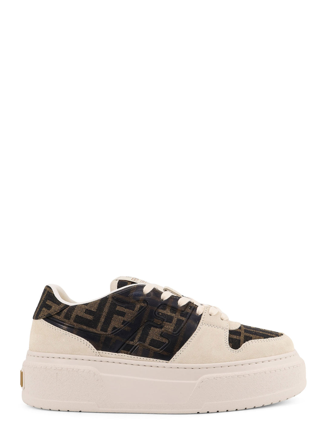 Fendi Sneakers - CREM+TABAC.NER+AMBRA | 1ba2e3d4081d77d9096f1bf86ccf5a46704068cf